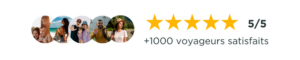 Avis clients Quetzal Voyages : note 5 sur 5 étoiles avec plus de 1000 voyageurs satisfaits